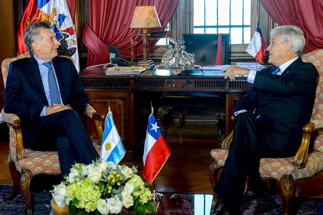 Macri se reunió con Sebastián Piñera antes de su asunción como presidente chileno
