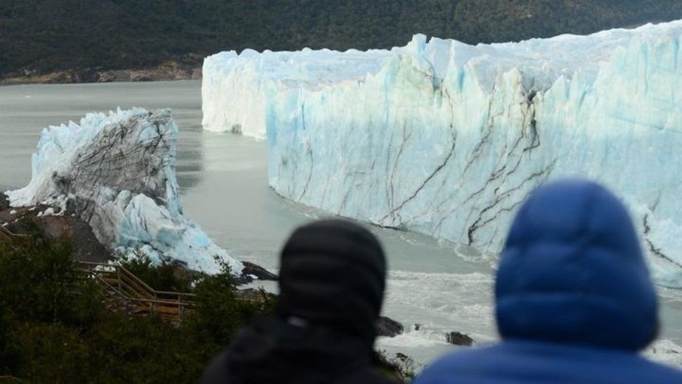 El glaciar Perito Moreno se rompió e inundó El Calafate