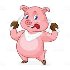 A PORK WAS EATEN BY A HEN