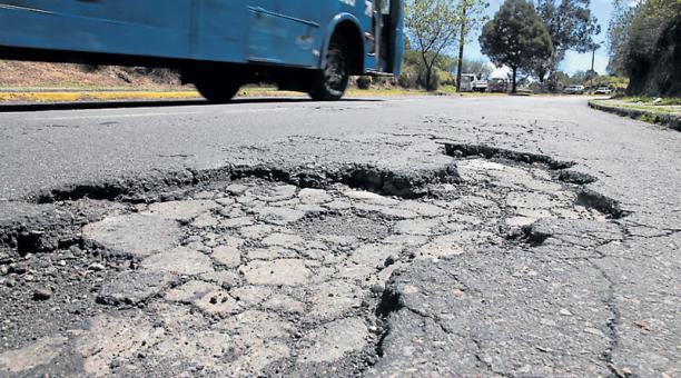 Las calles estan dañadas 