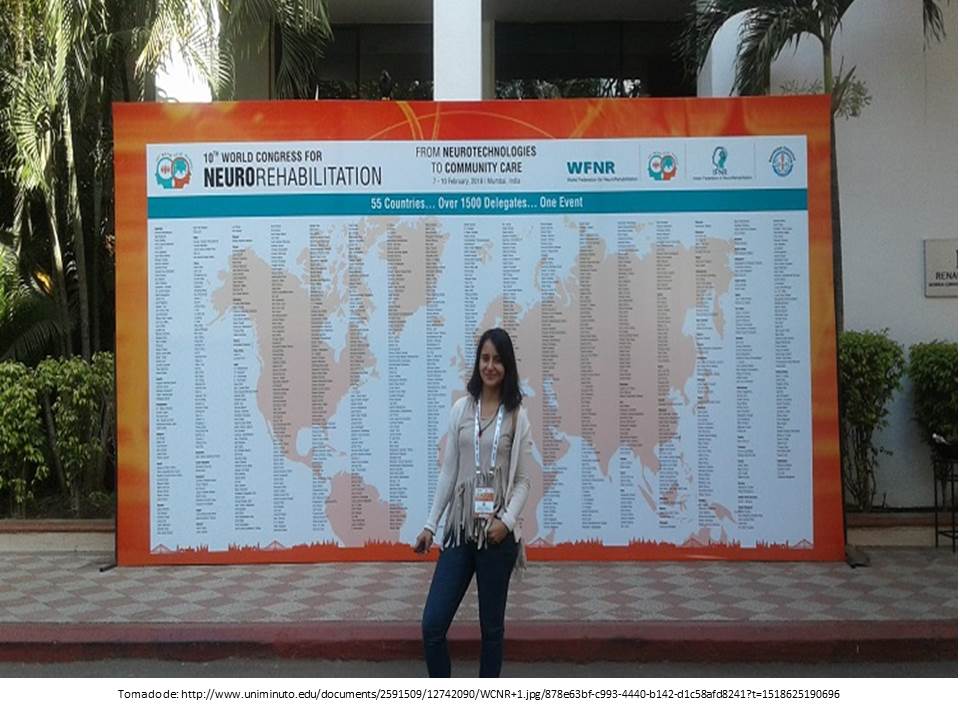 UNIMINUTO es protagonista en Congreso Mundial de Neurorrehabilitación en India