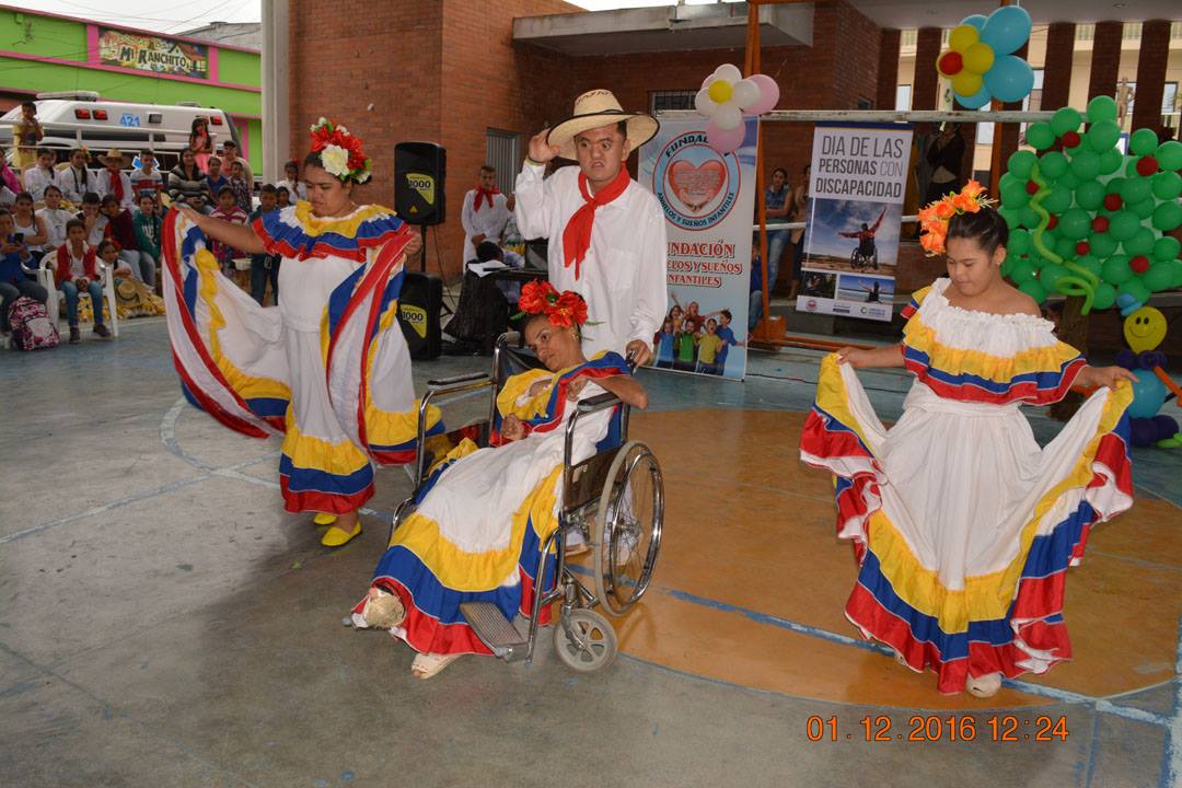 Homenaje a los Discapacitados en Anzoategui.