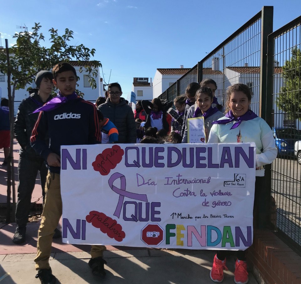 Marcha contra la violencia de género