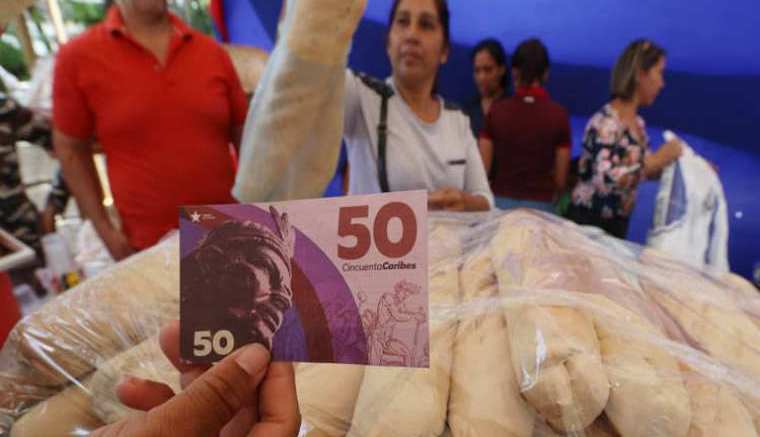 El caribe, la nueva moneda que se une al cono monetario “comunal” del Gobierno