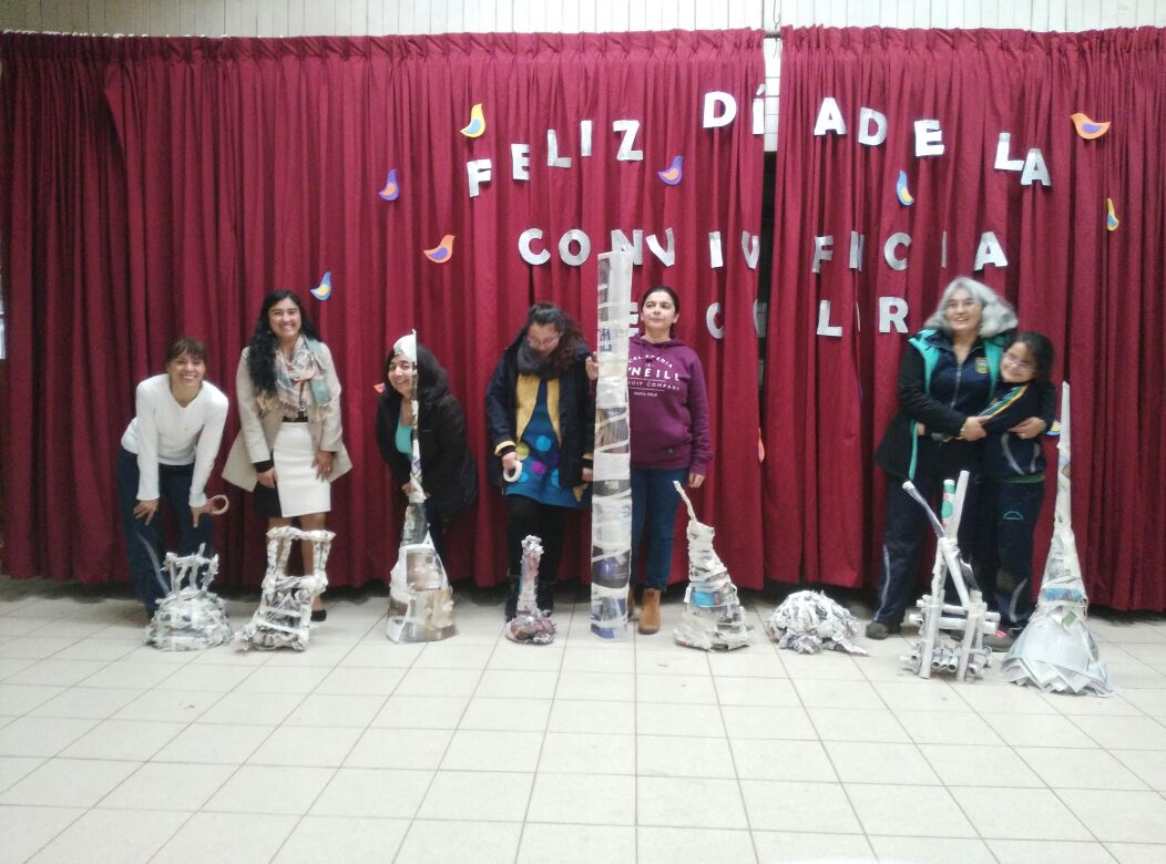 DÍA DE LA CONVIVENCIA ESCOLAR Y ACTIVIDAD FÍSICA EN ESCUELA RURAL HUELLAHUE