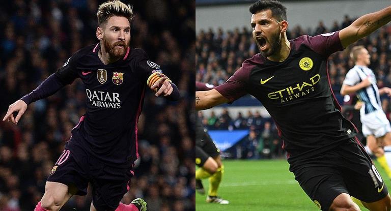 Messi y Agüero entre los mejores del mundo
