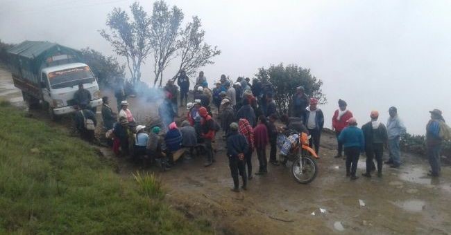 Controlados enfrentamientos en proyecto minero Río Blanco