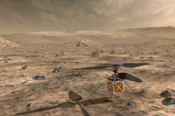 La Nasa enviará un mini helicóptero a Marte en 2020