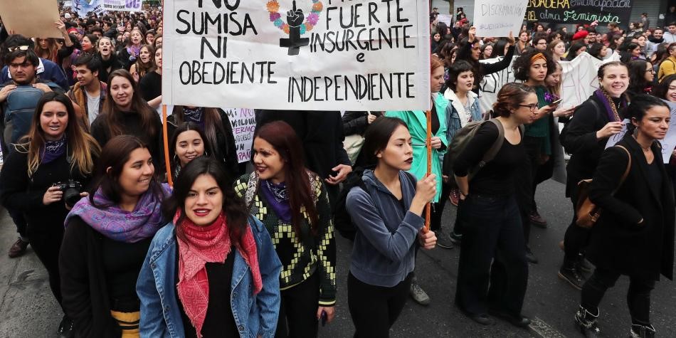 Violencia de género en los colegios chilenos 