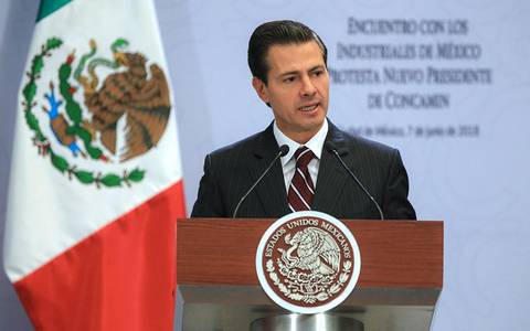 Unidos todos es posible: EPN tras el anuncio del virtual triunfo de AMLO