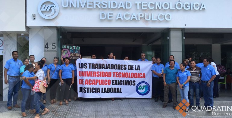 Paran labores en la Universidad Tecnológica de Acapulco