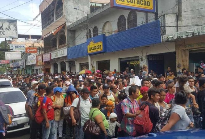 Ante caravana Guatemala sella su frontera con México