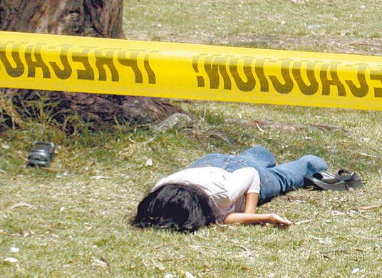 Fatal asesinato de mujer
