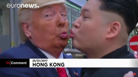 Se encuentra a Donald Trump y Kim Jong-Un bailando en una discoteca de La Habana desnudos y bailando tango