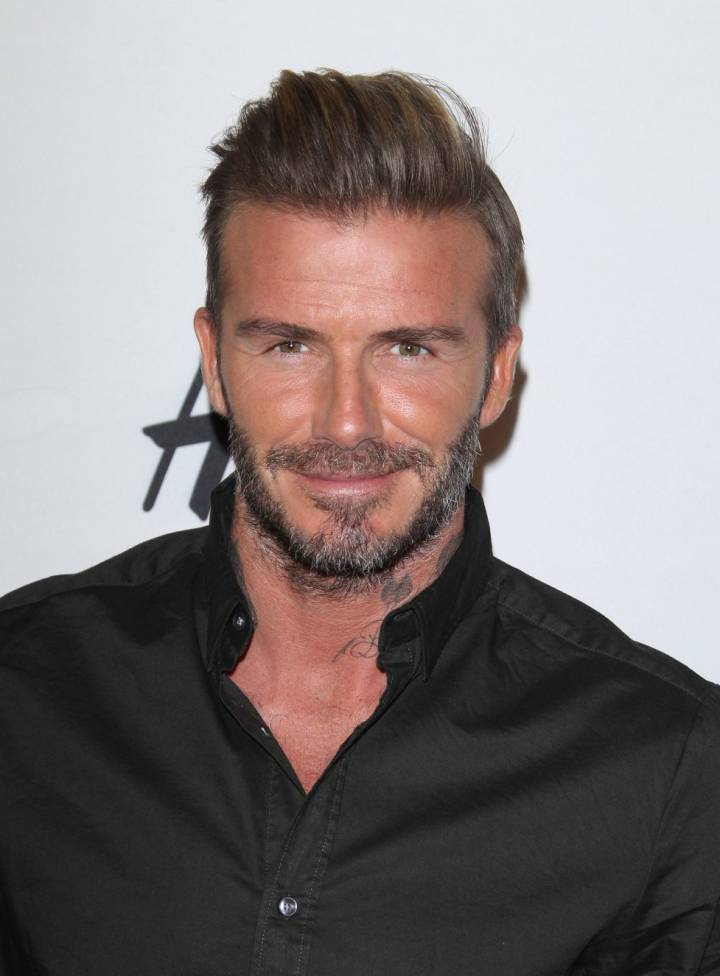 David Beckham, embajador de la moda británica.
