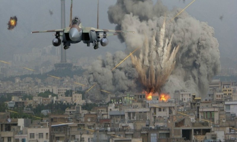 Bombardeo sobre Siria