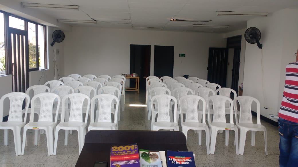 Listo el nuevo auditorio de la Misión Edificando Familias Sólidas para su inauguración
