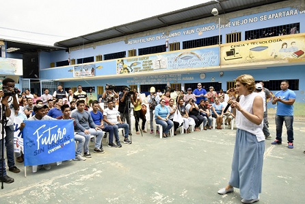 “POR UN FUTURO SIN DROGAS” RECIBE A JÓVENES DE MONTE SINAÍ 