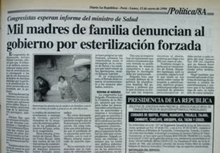 esterilización forzada 