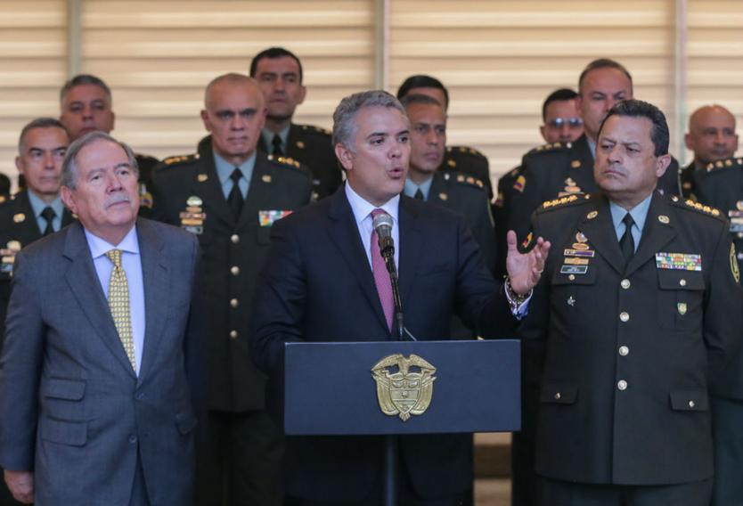 Presidente Iván Duque firma acuerdo para la protección de la vida de líderes del país