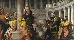 Las principales escuelas  La Escuela Florentina, cuyo jefe era Miguel Angel,  La Escuela Romana, cuyo jefe era Rafael Sanzio, La Escuela Lom
