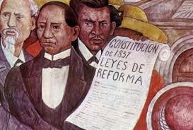 Leyes Liberales , Constitución 1857