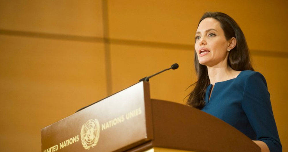"Venezuela no es un lugar del que la gente se quiere mudar porque sí": Angelina Jolie.