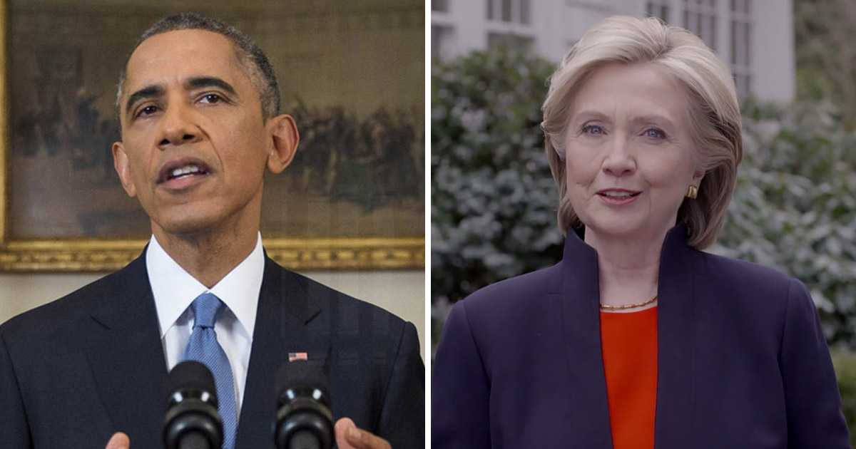 Interceptan posibles paquetes bomba dirigidos a Barack Obama y Hillary Clinton.