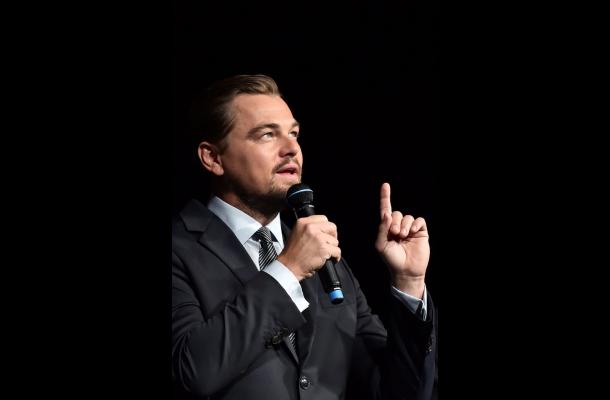 Leonardo DiCaprio pide actuar contra el cambio climático