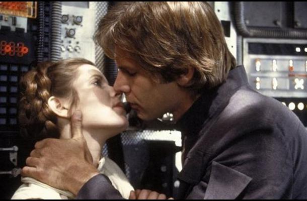 Fisher confiesa romance con Ford durante "Star Wars"