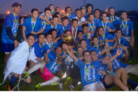 Categoría U17 del Cartaginés se corona Campeón de Invierno 2016.