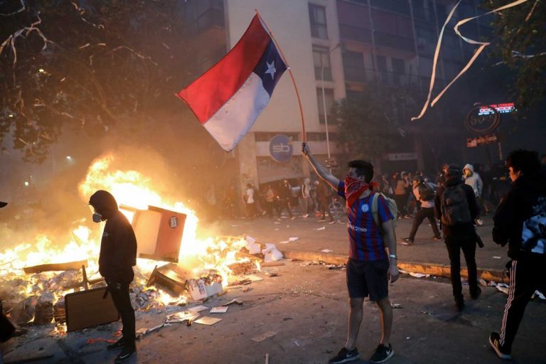 Siguen las protestas en Chile.