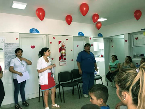 Se llevó a cabo la segunda jornada sobre concientización y muestreo de sangre para examen de H.I.V en el área operativa Lules
