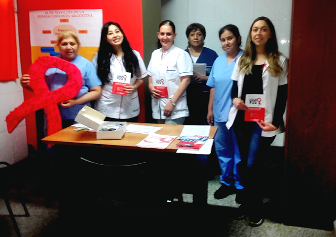Campaña de detección de HIV en el Hospital Eliseo Cantón 2 y 3 de Diciembre de 2019