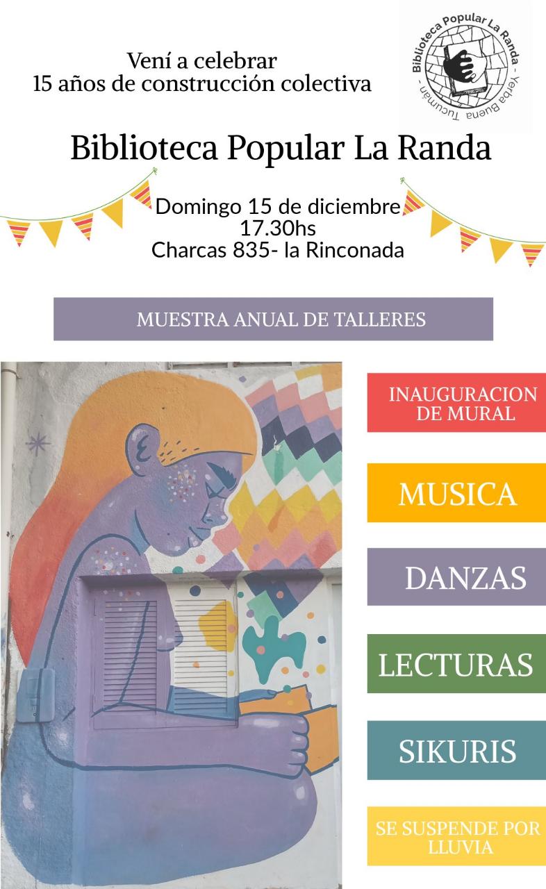 MUESTRA ANUAL DE TALLERES