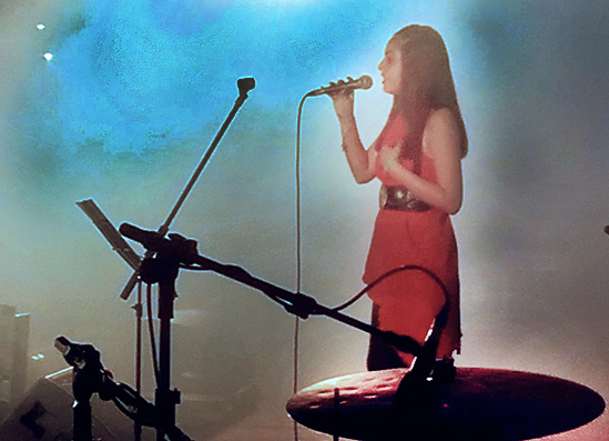 FLORENCIA VILLARREAL en Lules canta a la patria 2019
