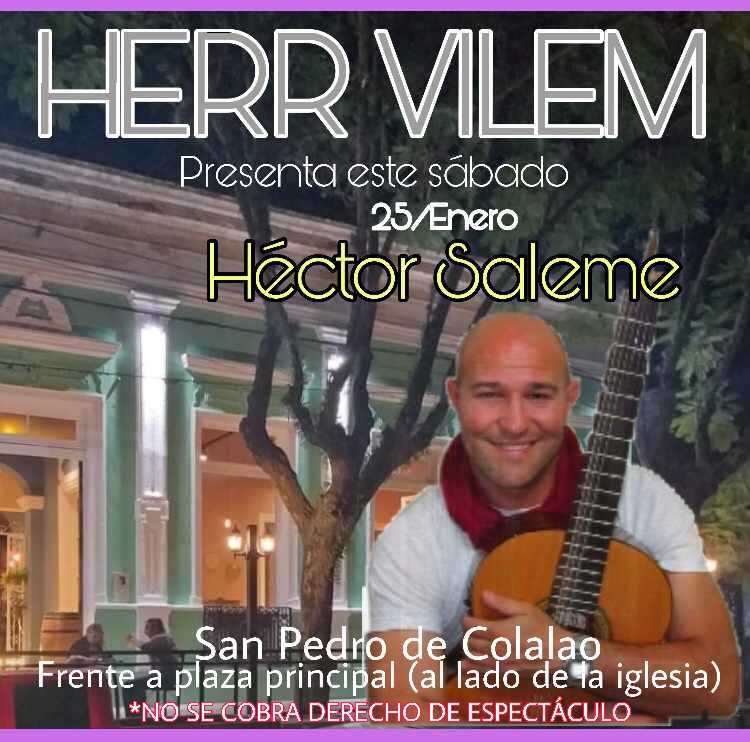 HECTOR SALEME EN SAN PEDRO DE COLALAO