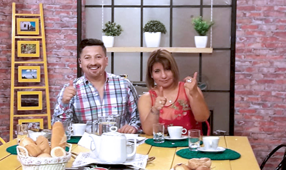ESTUVIMOS EN CON MUCHO PICANTE CANAL 10