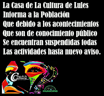 LA CASA DE LA CULTURA DE LULES INFORMA