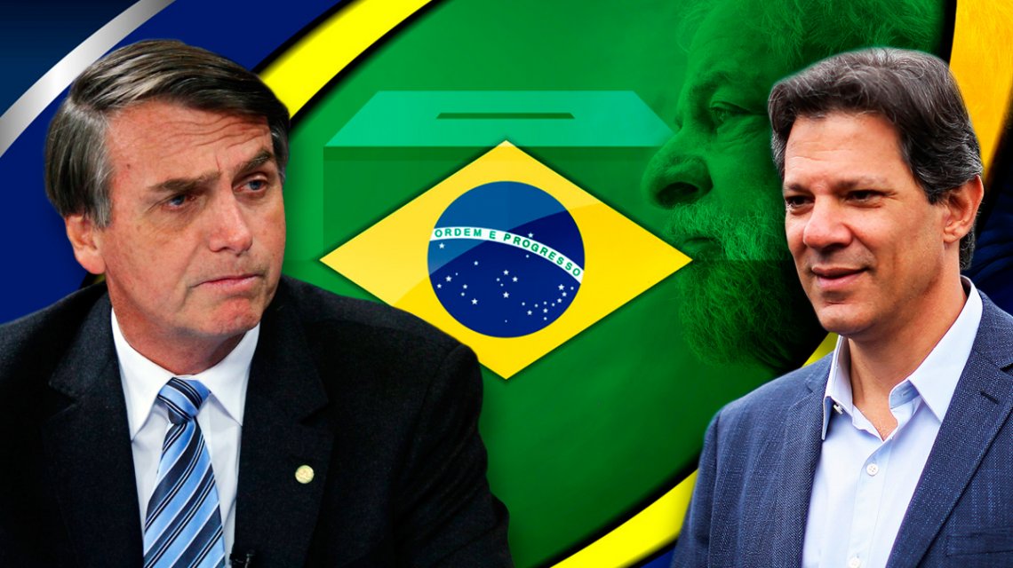 Brasil elige presidente con Jair Bolsonaro como el claro favorito