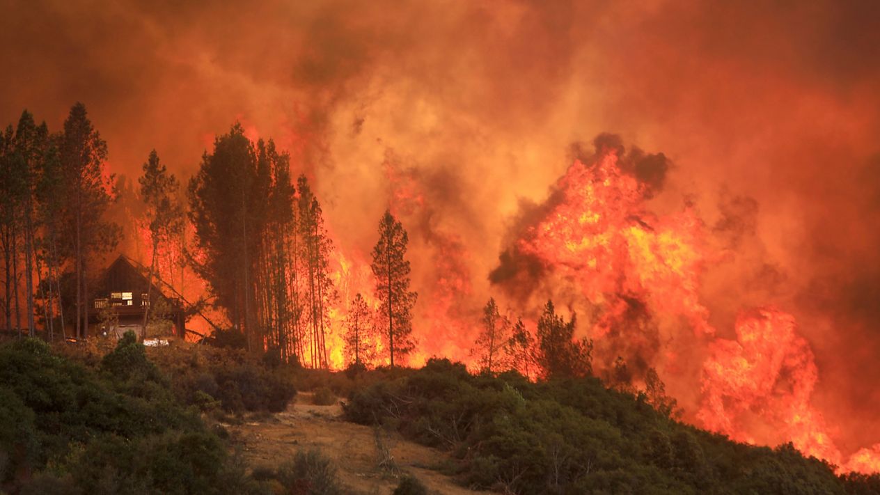 Incendios aterran a la ciudad de California 