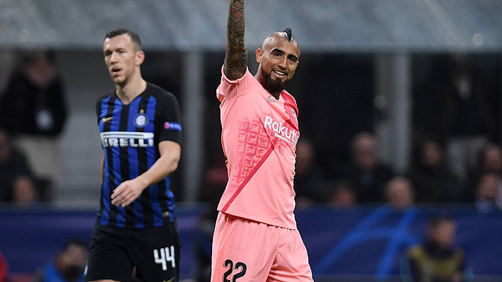 Prensa española califica a Vidal de forma positiva en el empate del barça