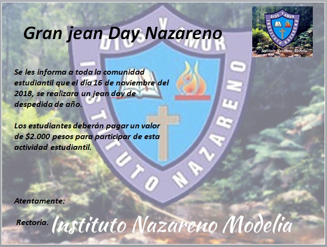 Periódico Institucional Nazareno Modelia