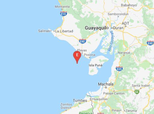 Segundo sismo en el día sacude costa de Ecuador, frente a Playas