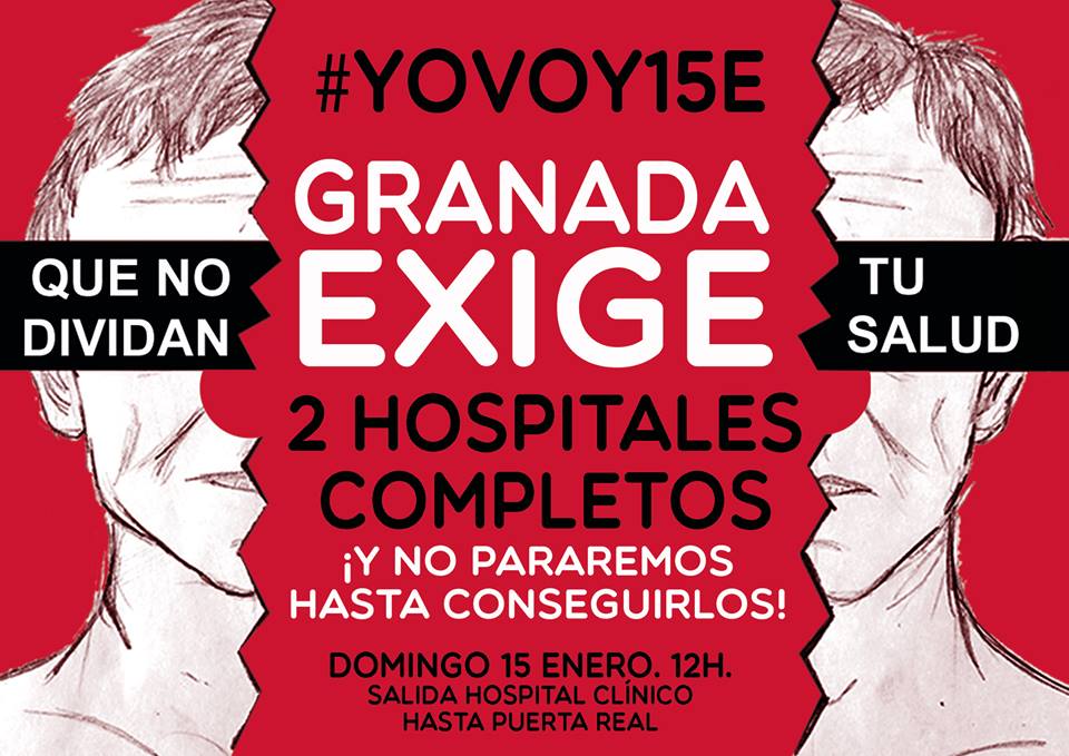 El 15 de enero, nuevas manifestaciones en Sevilla, Granada y Huelva