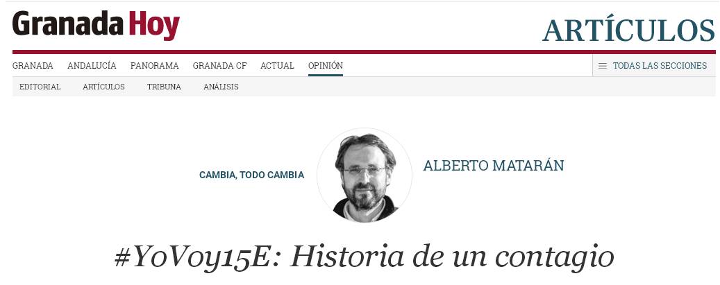 YoVoy15E: Historia de un contagio