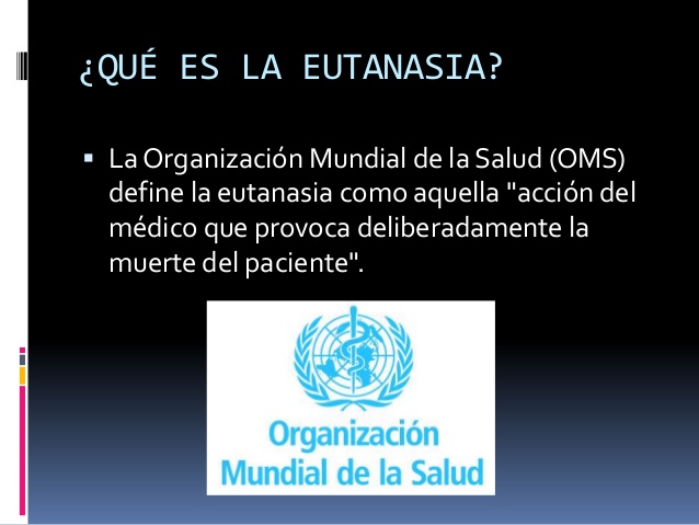 QUE ES LA EUTANASIA