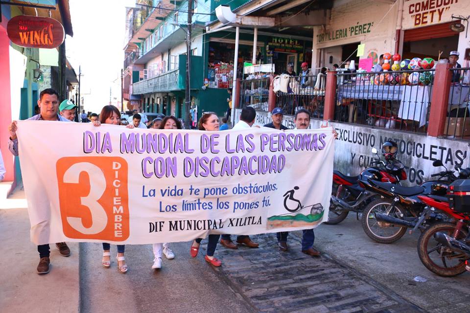 H. Ayuntamiento y DIF Municipal, Conmemoran con Desfile el Día Mundial de las Personas con Discapacidad.