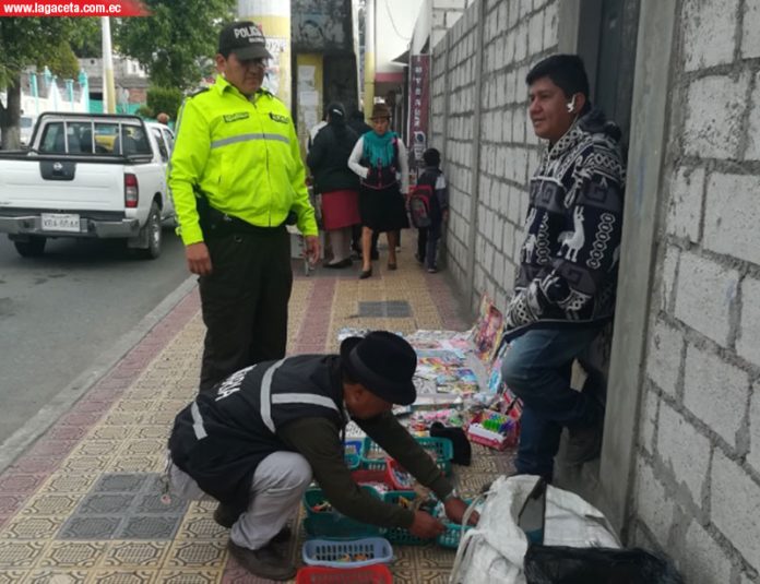Productos pirotécnicos decomisados en Pujilí