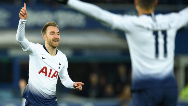 Eriksen: "¿El Real Madrid? No es algo en lo que piense, me centro en jugar"
